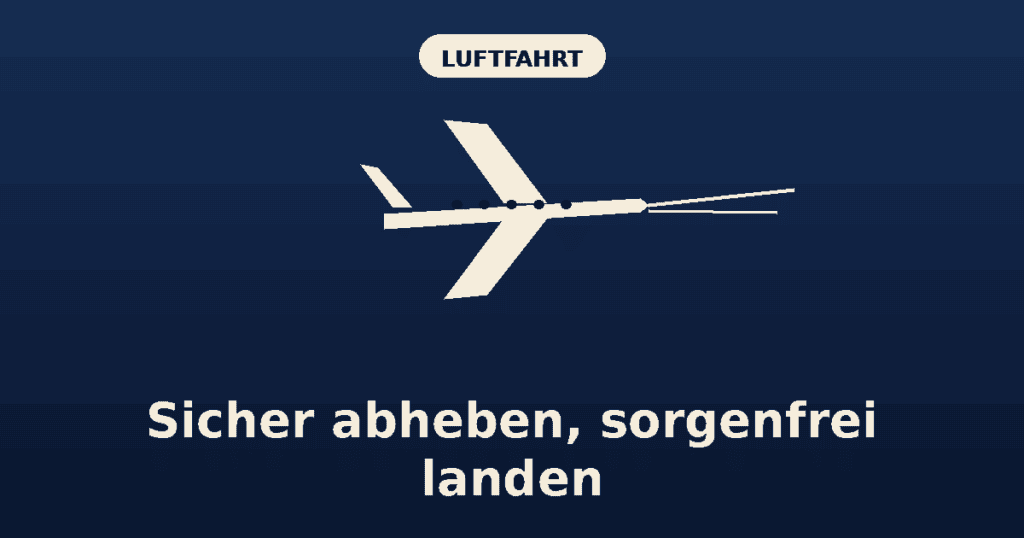 Luftfahrtversicherung – Sicher abheben, sorgenfrei landen